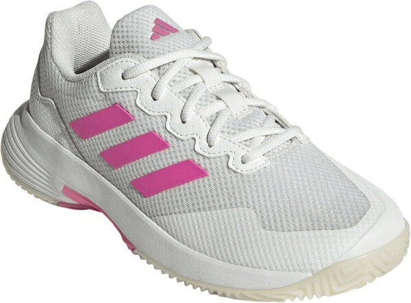 アディダス｜adidas レディース シューズ ゲームコート 2.0 テニス GAMECOURT TENNIS コアホワイト×ルシッドピンク×コアブラック JP7723 /25.0cm