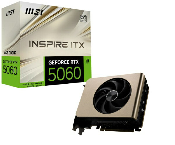 楽天市場】MSI グラフィックボード GeForce RTX 4060 AERO ITX 8G OC