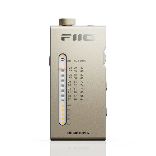 RR11 Gold ゴールド フィーオ ポータブルステレオFMラジオ レトロ復刻シリーズ ワイドFM対応 FIO-RR11-G FiiO