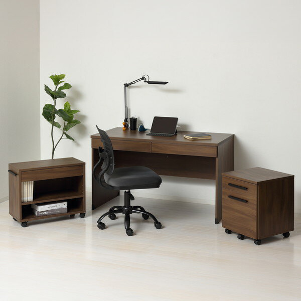 クロシオ クラッシー120 デスク3点クラッシー120 ブラウン 27151