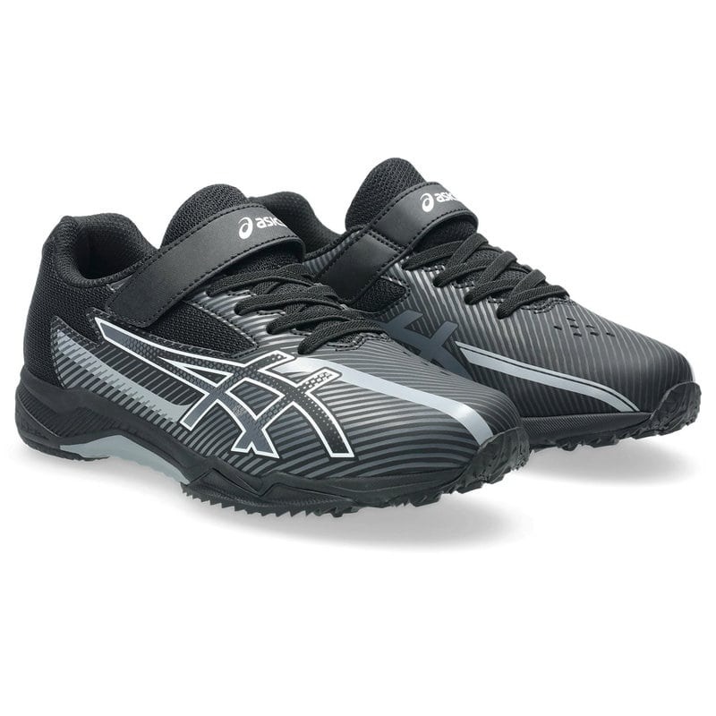【動画あり】破れにくいアッパー アシックス レーザービーム 子供 シューズ 幅広 ワイド asics ベルクロ 運動靴 キッズ スニーカー 靴 1154A211