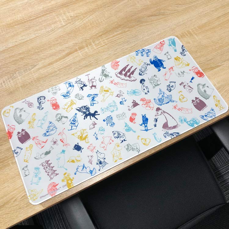 ムーミン デスクマット ラインアート グルマンディーズ