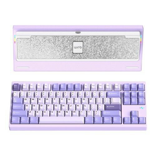 KIBU キーボード Crush 80 Pro 英語配列 パープル PC80REPUR 有線・ワイヤレス /Bluetooth・USB