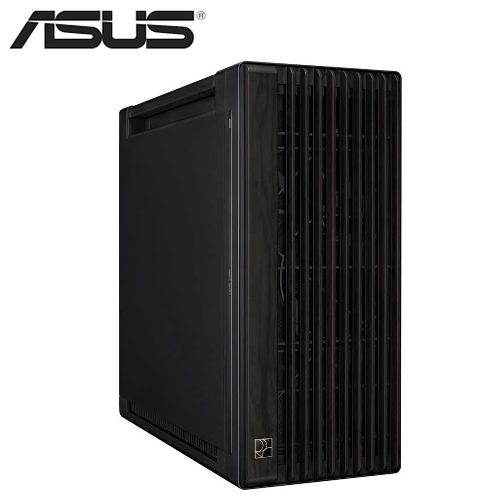 ASUS｜エイスース ProArt PA602 Wood Edition - Tempered Glass Panel アッシュ材を使用した木製デザイン メタルサイドパネル PCケース ブラック PROART WOOD METAL PWM BLACK