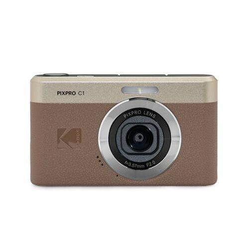 Kodak｜コダック KODAK PIXPRO コンパクトデジタルカメラ CLASSIC SERIES ブラウン C1BN