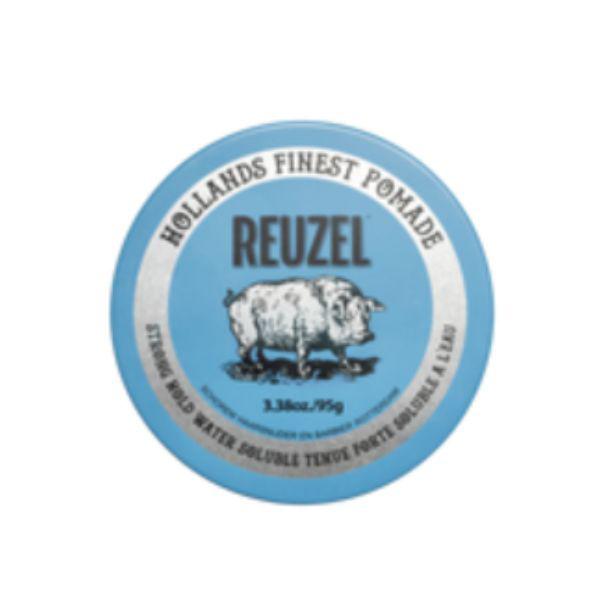 【送料無料】 ルーゾー ポマード ブルー 95g REUZEL BLUE POMADE 水性ポマード ストロングホールド 強力ホールド 艶出し スタイリング剤 1個