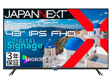 JAPANNEXT 液晶ディスプレイ JN-IPS43FHD2-U-H3