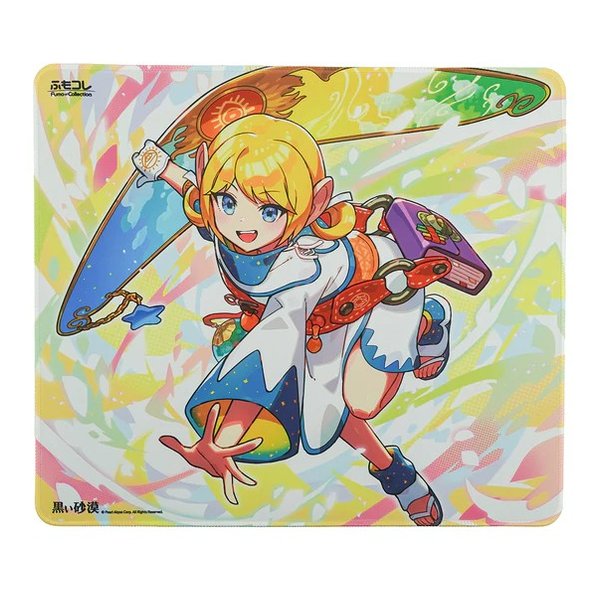 fumo｜フモ ゲーミングマウスパッド 490x419x3mm ふもコレ × 黒い砂漠 XLサイズ シャイ fc-mp-bde1-xl