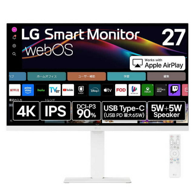 楽天市場】LG Electronics Japan LG 液晶ディスプレイ 25SR50F-W
