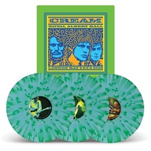 輸入盤 CREAM / ROYAL ALBERT HALL LONDON MAY 2-3-5-6 2005 LIVE BLUE ＆ GREEN SPLATTER 3LP