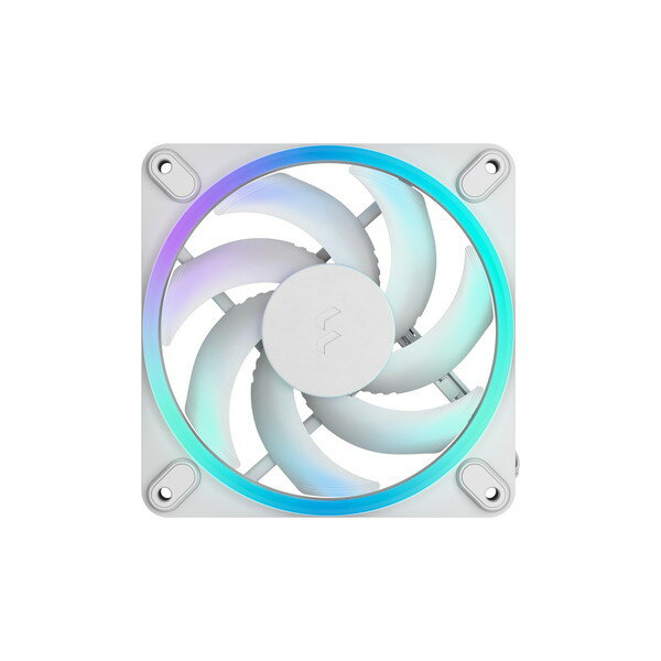 Fractal Design｜フラクタルデザイン 120mm径 ファン Momentum 12 RGB ホワイト FD-F-MR1-1202