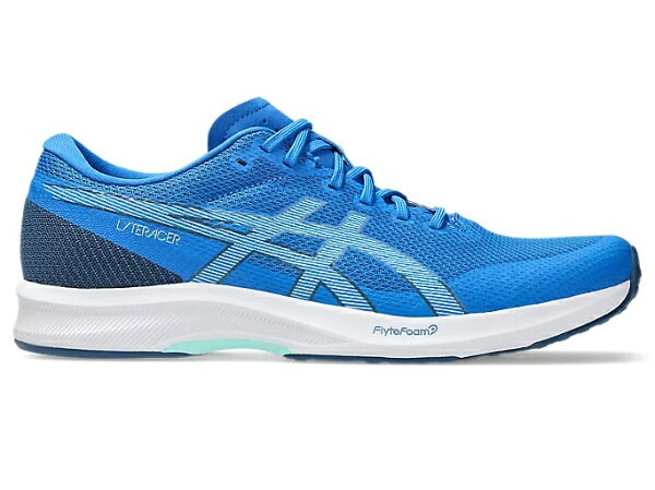 アシックス｜asics ランニングシューズ LYTERACER 6 Electric Blue×Grey Floss 1011B970 メンズ /27.0cm /幅:Wide 3E相当