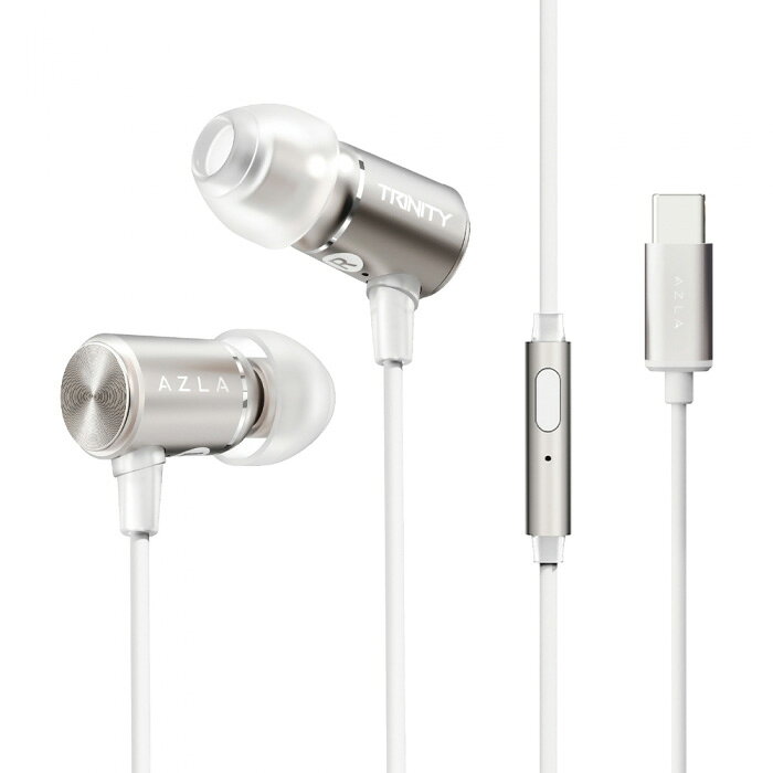 TRINITY Type-C イヤホン(マイク付き) Champagne Gold Headphone/Earphone