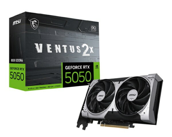 MSI グラフィックボード GEFORCE RTX 5050 8G VENTUS 2X