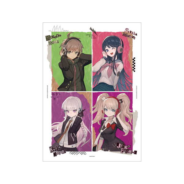 ダンガンロンパ　電撃　アクリルキーホルダー　舞園さやか ダンガンロンパシリーズ - lackさんイラスト 舞園 さやか