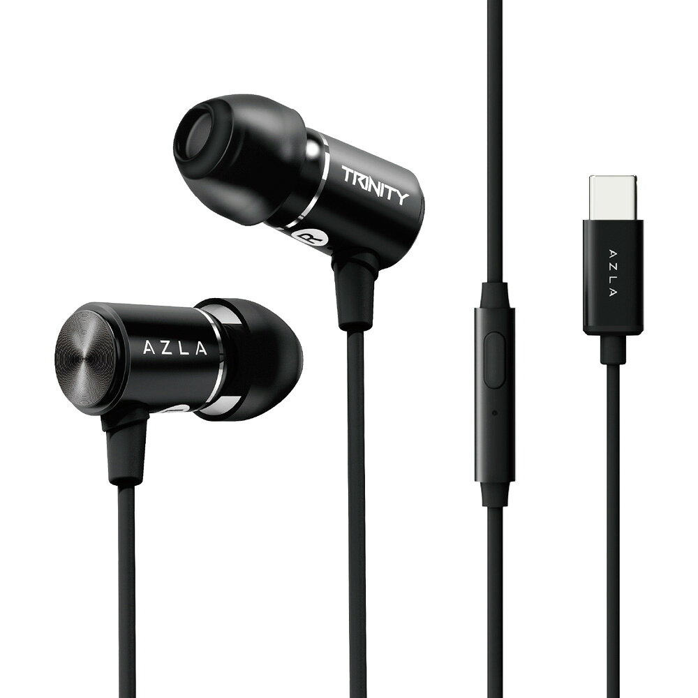 AZLA イヤホン TRINITY USB-C BLACK