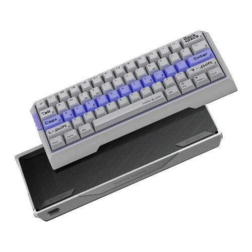 MORKBLADE ゲーミングキーボード ラピッドトリガー対応 MK60 英語配列 シルバー MORK-MK60-SILVER 有線 /USB