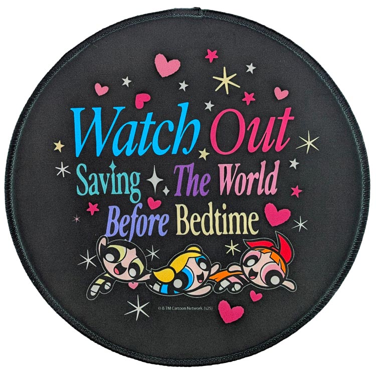 マウスパッド PCアクセ パワーパフガールズ BK スモールプラネット オフィス デスクワーク