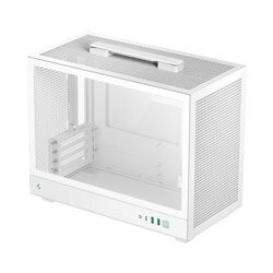 DeepCool｜ディープクール Mini-ITX / Micro-ATX対応 ミニタワーPCケース CH160 PLUS ホワイト R-CH160-WHNGM0-G