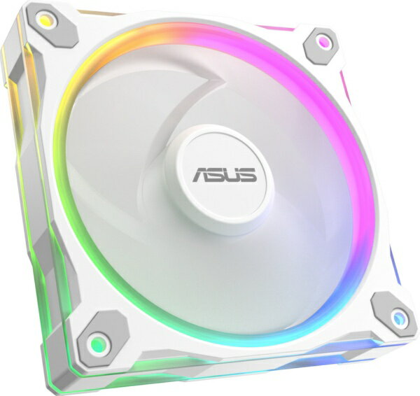 ASUS｜エイスース ケースファン 120mm /1600RPM Prime MR120 ARGB Fan - Single Pack ホワイト MR120/ARGB/FAN/WHITE