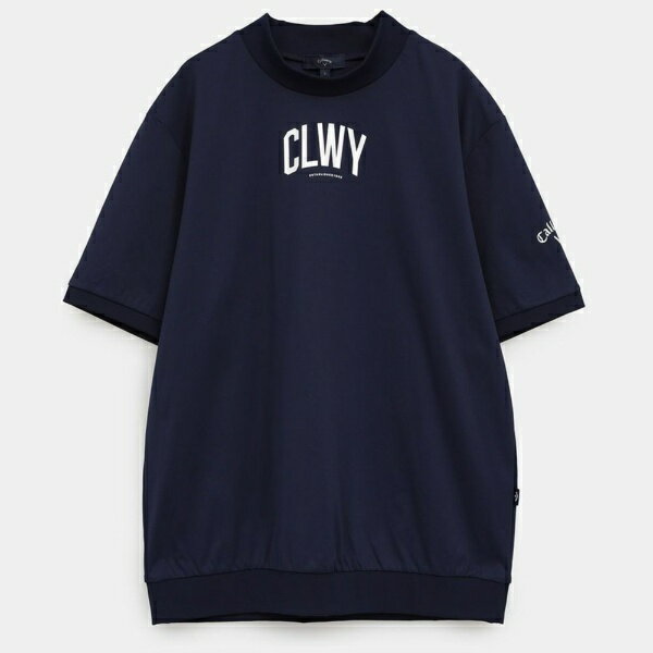 キャロウェイ｜Callaway メンズ スムース半袖モックネックシャツ ネイビー C25234107 /Lサイズ