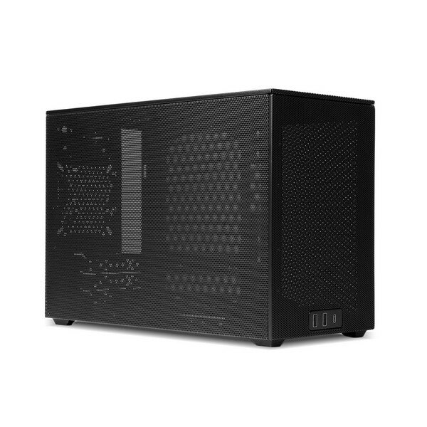 Sunyside up｜サニーサイドアップ PCケース Mini-ITX /Mini-DTX ブラック Meshroom D BK