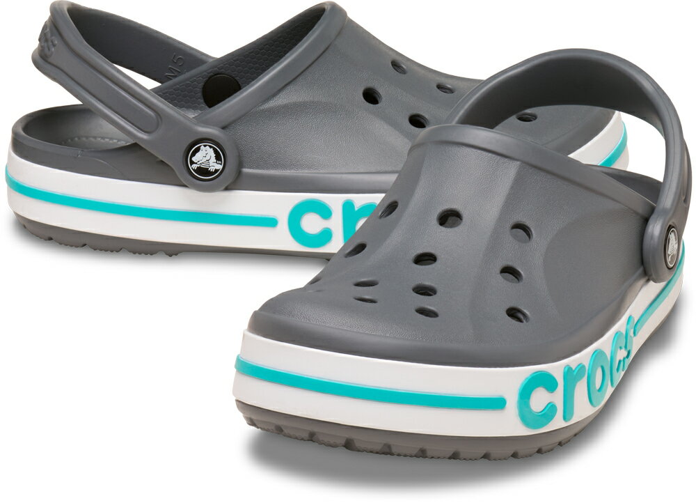 205089-1T9-M7 CROCS バヤバンド クロッグ チャコール/マルチ・サイズ：M7/W9 25.0cm クロックス サンダル BAYABAND CLOG