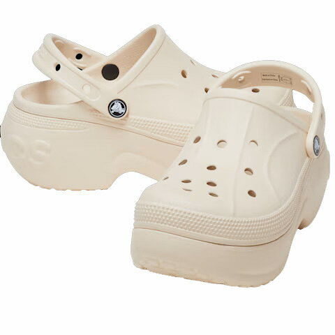 CROCS ベラ クロッグ ウィンターホワイト・サイズ：M4/W6 22.0cm 210062-11S-M4 クロックス サンダル BELLA CLOG
