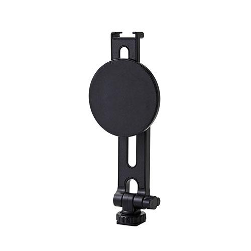 ELECOM｜エレコム MagSafe対応 スマホホルダー 三脚 カメラマウント マグネット式 360度回転 コールドシュー付き 1/4ネジ穴 iPhone 一眼レフ対応 軽量 コンパク…