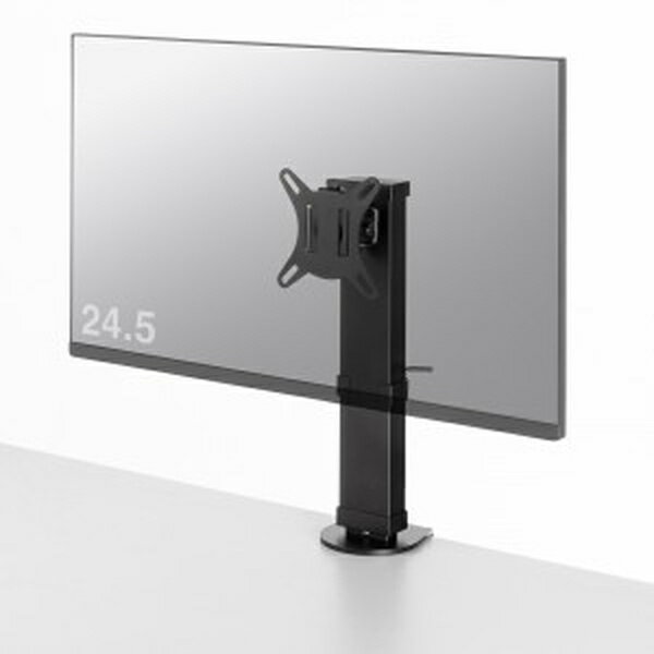 サンワサプライ｜SANWA SUPPLY モニタースタンド 1画面 /～32インチ クランプ式 回転・上下昇降 CR-LAC101BK