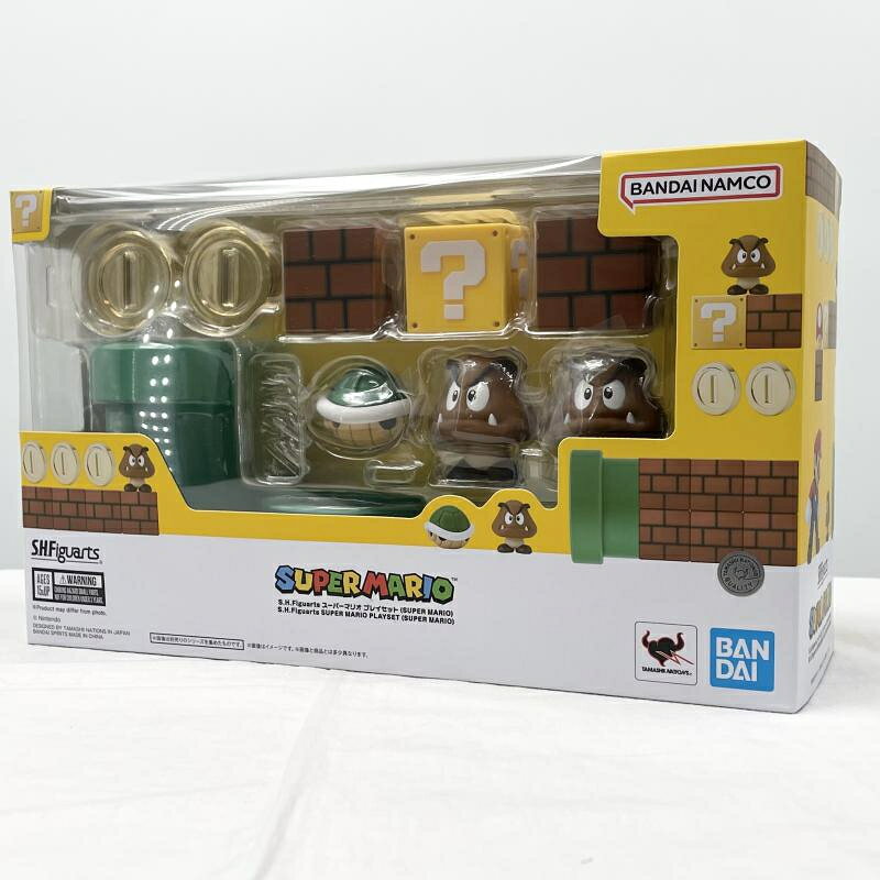 Ｓ．Ｈ．Ｆｉｇｕａｒｔｓ　『スーパーマリオ』　スーパーマリオ　プレイセット　（ＳＵＰＥＲ　ＭＡＲＩＯ）