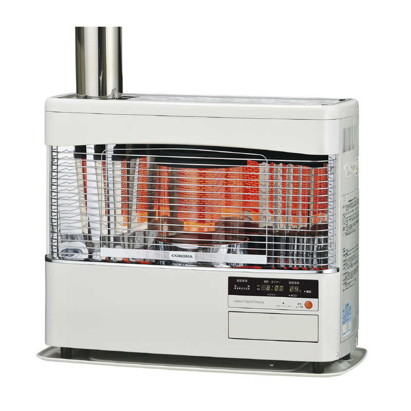 コロナ 煙突式石油ストーブ UH-7716PR 2017年製 床暖機能付き CORONA