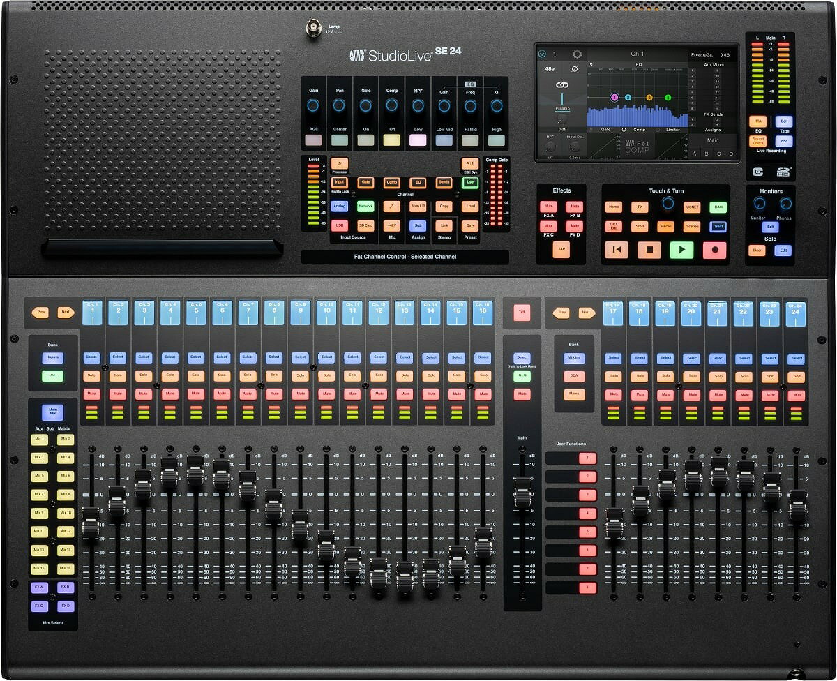 StudioLive Series III SE 24 Digital Console Mixer プレソナス デジタルミキサー VXMAXミックプリアンプ PreSonus