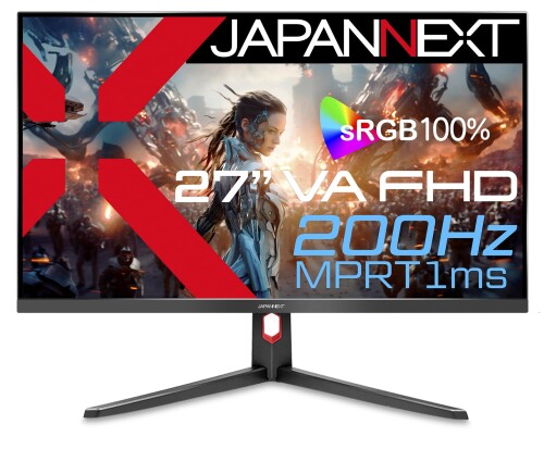 JAPANNEXT 27インチ ゲーミングモニター JN-27V200F