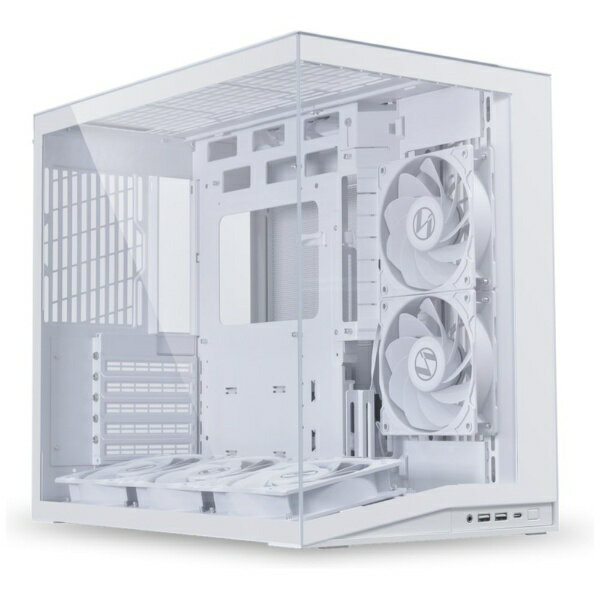 LIANLI｜リアンリ PCケース ATX /Micro /Mini-ITX ホワイト O11D MINI V2 FLOW WT