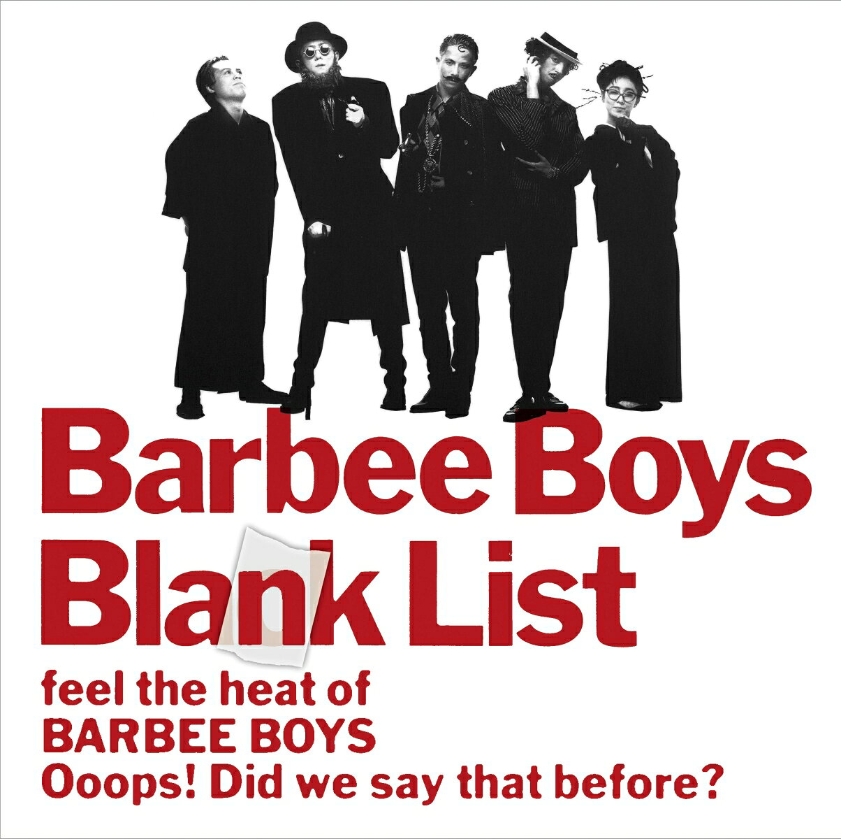 BARBEE BOYS バービーボーイズ / Blank List アナログレコード