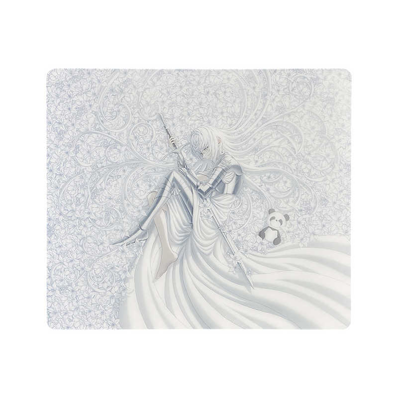 UNCLEPANDA ゲーミングマウスパッド 490x420mm ガラスマウスパッド UP-P-LUCK