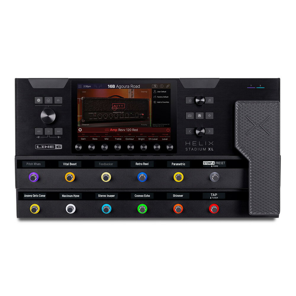 楽天市場】LINE6/ラインシックス POD HD500X アンプシミュレーター