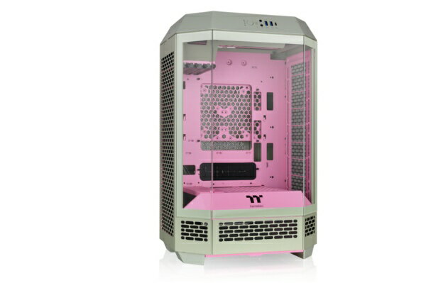 Thermaltake PCケース Micro ATX /Mini-ITX The Tower 300 Matcha Plum CA-1Y4-00SJWN-00
