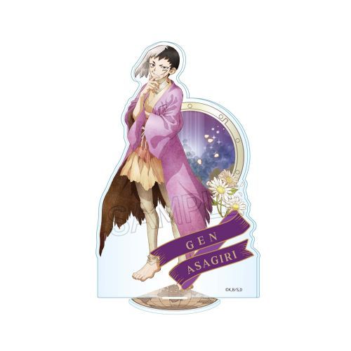 楽天市場】Key-th Dr.STONE アクリルスタンド あさぎりゲン/アイドル風