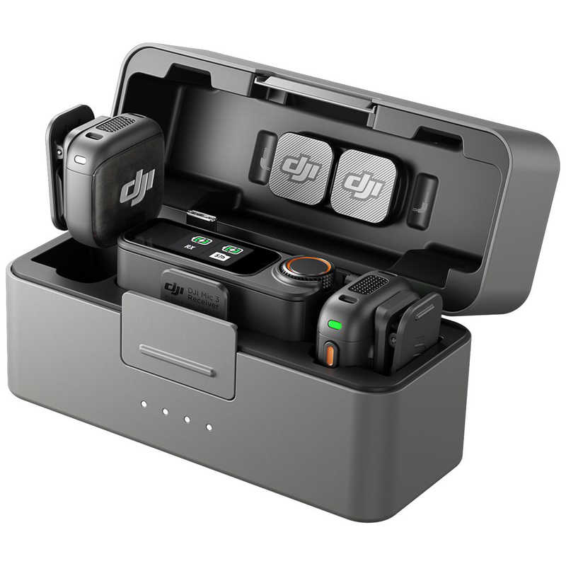 楽天市場】DJI MIC 3(トランスミッター×2 + レシーバー×1 + 充電ケース