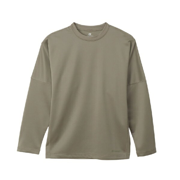 チャンピオン｜CHAMPION LONG SLEEVE T-SHIRT オリーブ XLサイズ チャンピオン C3-CS490 2Lサイズ