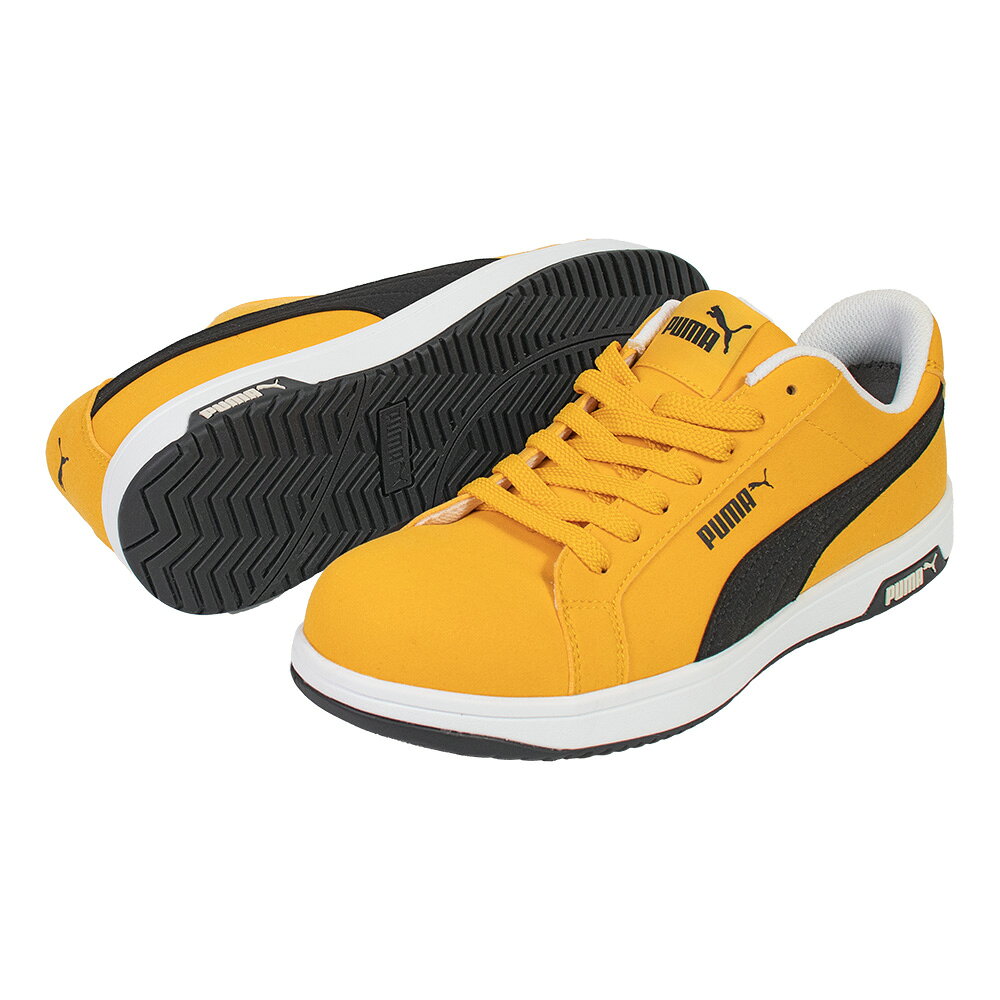 プーマ HERITAGE ICONIC イエロー LOW 26.5cm 静電気帯電防止 64.200.0-YEL-26.5 PUMA SAFETY