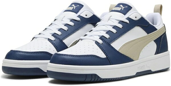 プーマ ユニセックス リバウンド V6 ロウ PUMA White-Desert Dust-Persian Blue・サイズ：27.5cm PJ-39232855-275