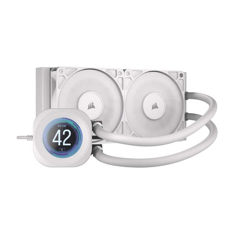 Corsair Memory NAUTILUS 240 RS LCD White CW-9061032-WW