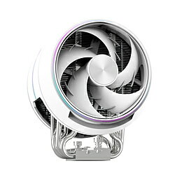 ZALMAN CPUクーラー 120mmファンx2 LGA1851/1700/1200/1156/1155/1151/1150・AM5/AM4 ホワイト ZET5 WHITE ZET5WHITE