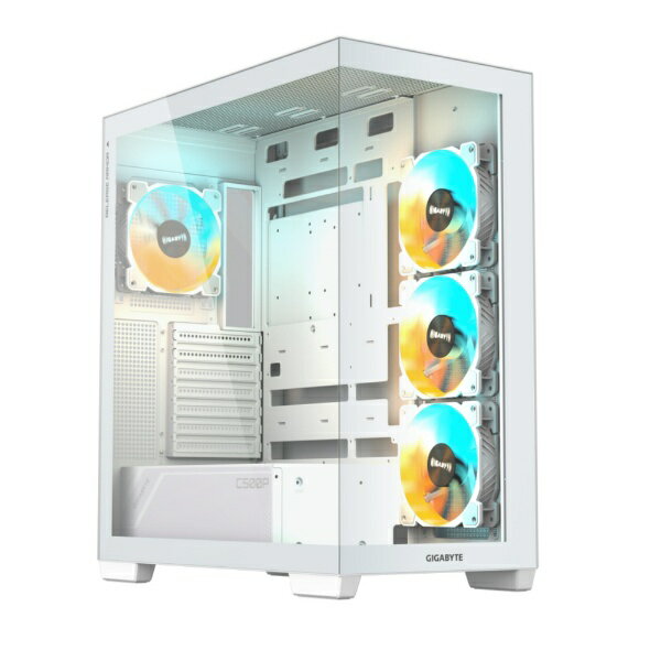 GIGABYTE｜ギガバイト PCケース ATX /Micro /Mini-ITX C500 PANORAMIC STEALTH ICE ホワイト C500PI ST