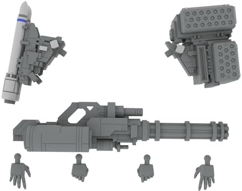 5inch Mechanism POWERDoLLS2 拡張セットD 5inM 1/48 装甲歩兵用 DRu35 MLC＆ R25RCT＆M7A GGUN＆平手 左右 ＆にぎり手 プラム