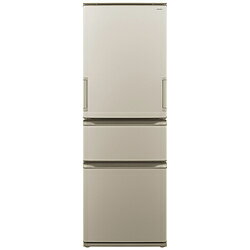楽天市場】シャープ SHARP 374L 3ドア冷蔵庫 SJ-X372P-S | 価格比較