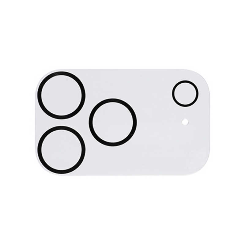HAMEE｜ハミィ iPhone 17 Pro iFace 強化ガラス カメラレンズプロテクター メタルブラック カメラレンズフィルム